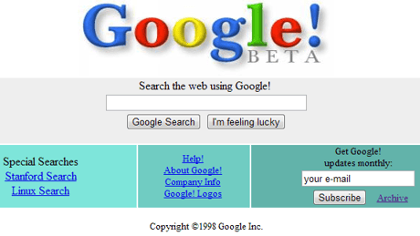 Google in 1997