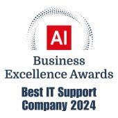 Business Excellence Award Best IT Support Company2024