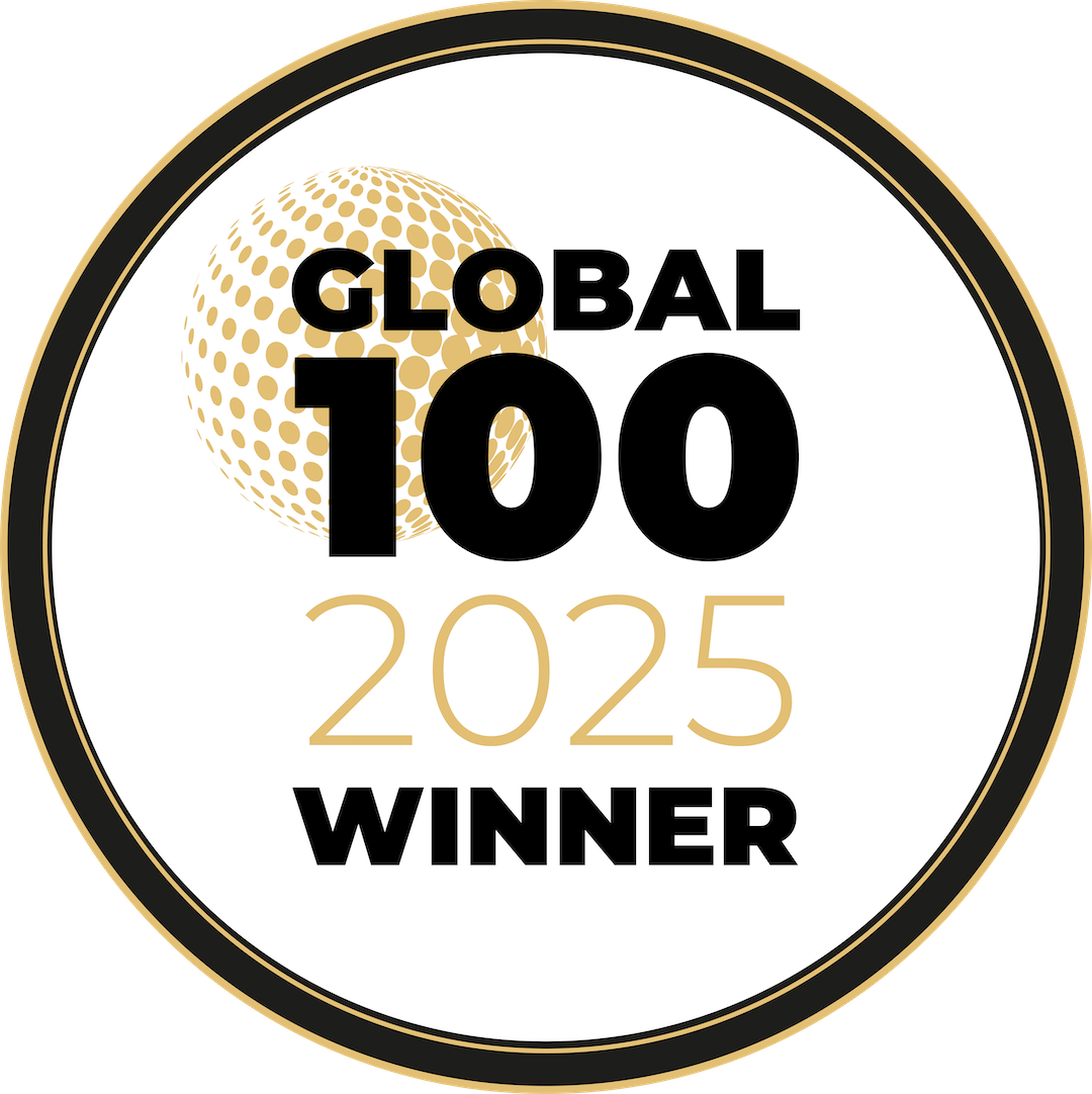 Global 100 Top CEO 2025 Award Logo - Phil Bird CEO of The PC Support Group
